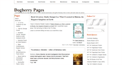 Desktop Screenshot of books.dogberrypatch.com